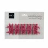 Mica S4 Mini Gardening Fence 24 x 0.6 x 17cm - Fuchsia